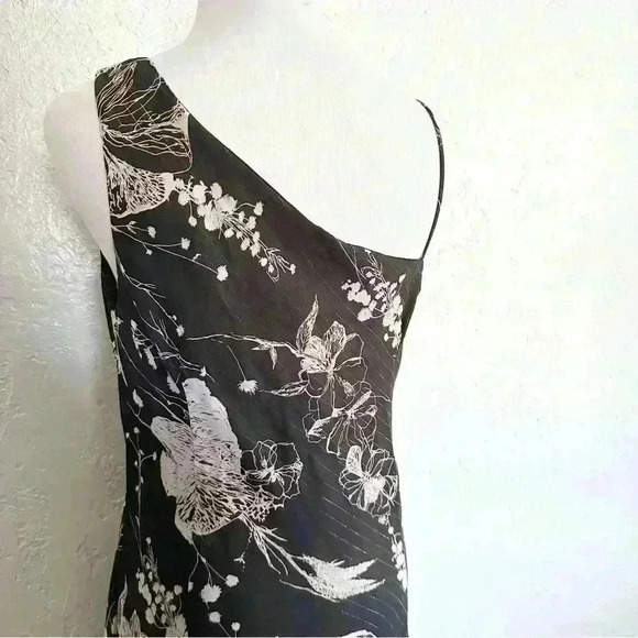 Asymmetrical vintage floral fairy dress size 11‎ - Picture 9 of 14